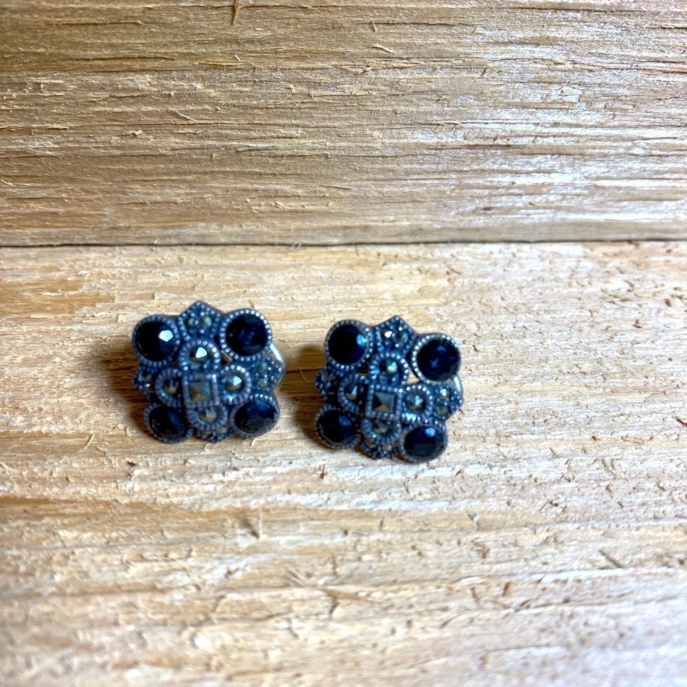 Vintage Judith Jack SS Earrings